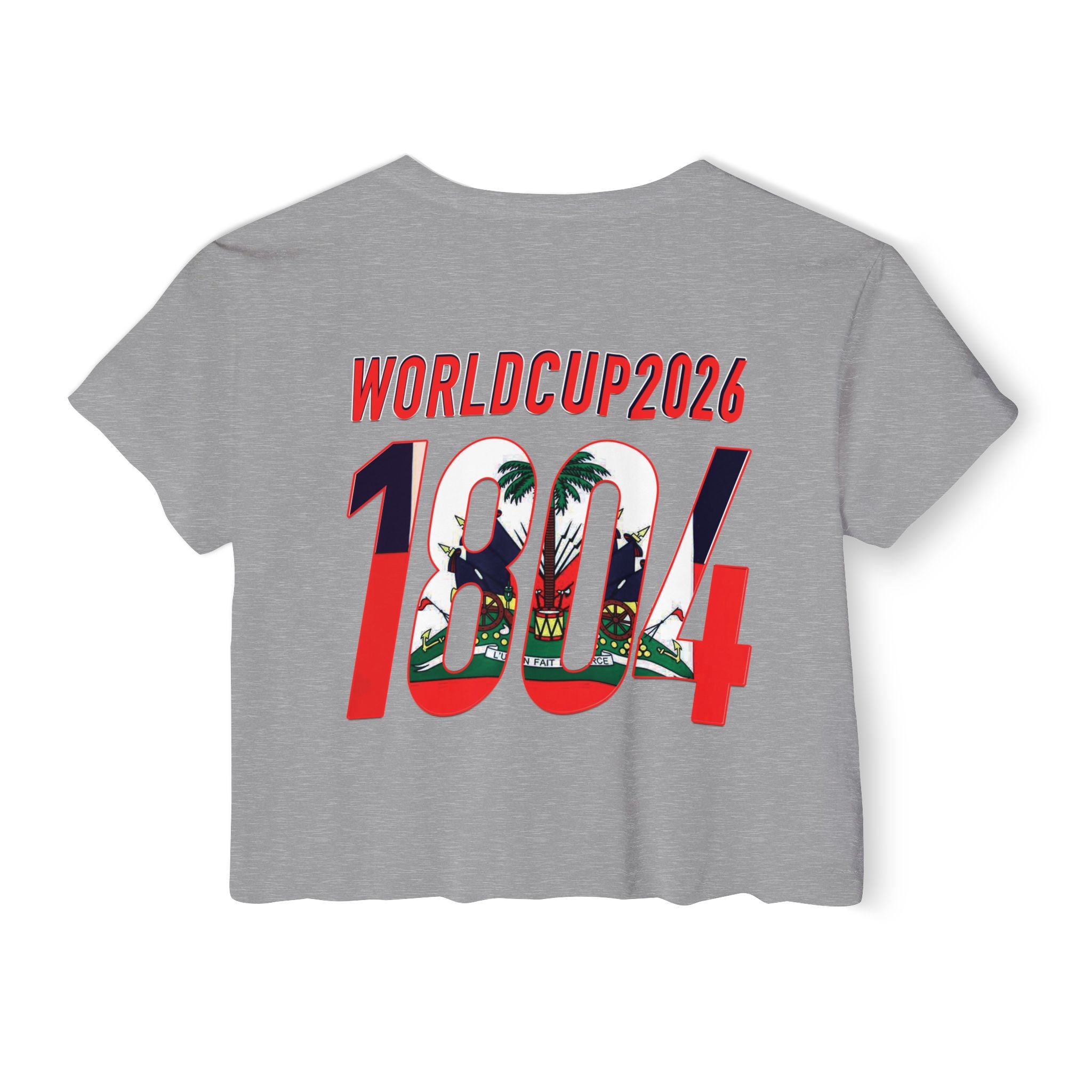 Grenadye Alaso! Crop Top — Retro Script Festival Tee