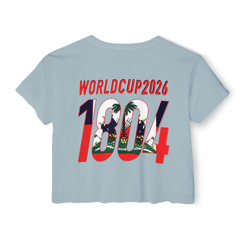 Grenadye Alaso! Crop Top — Retro Script Festival Tee