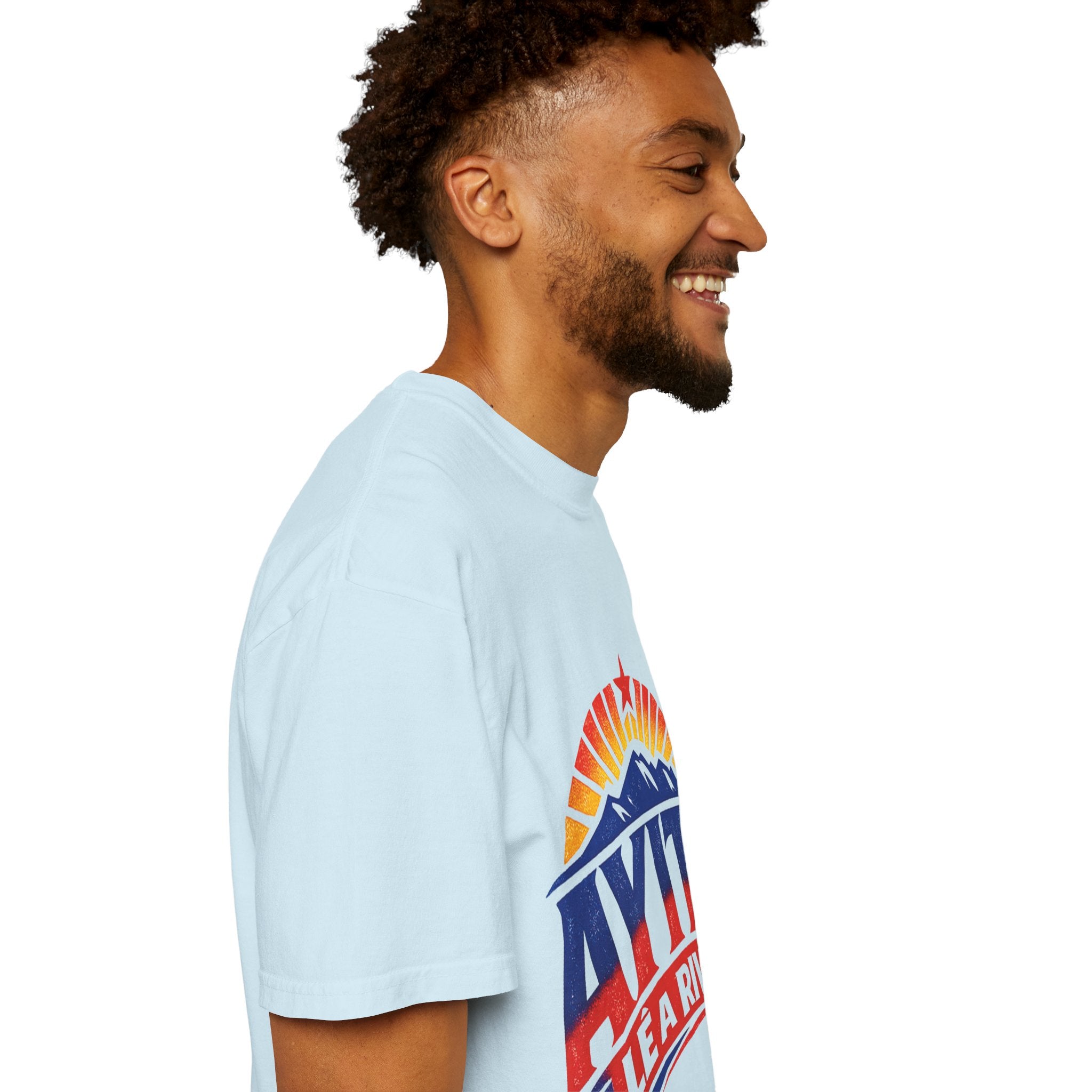 Ayiti Lé A Rive Retro Mountain T-Shirt