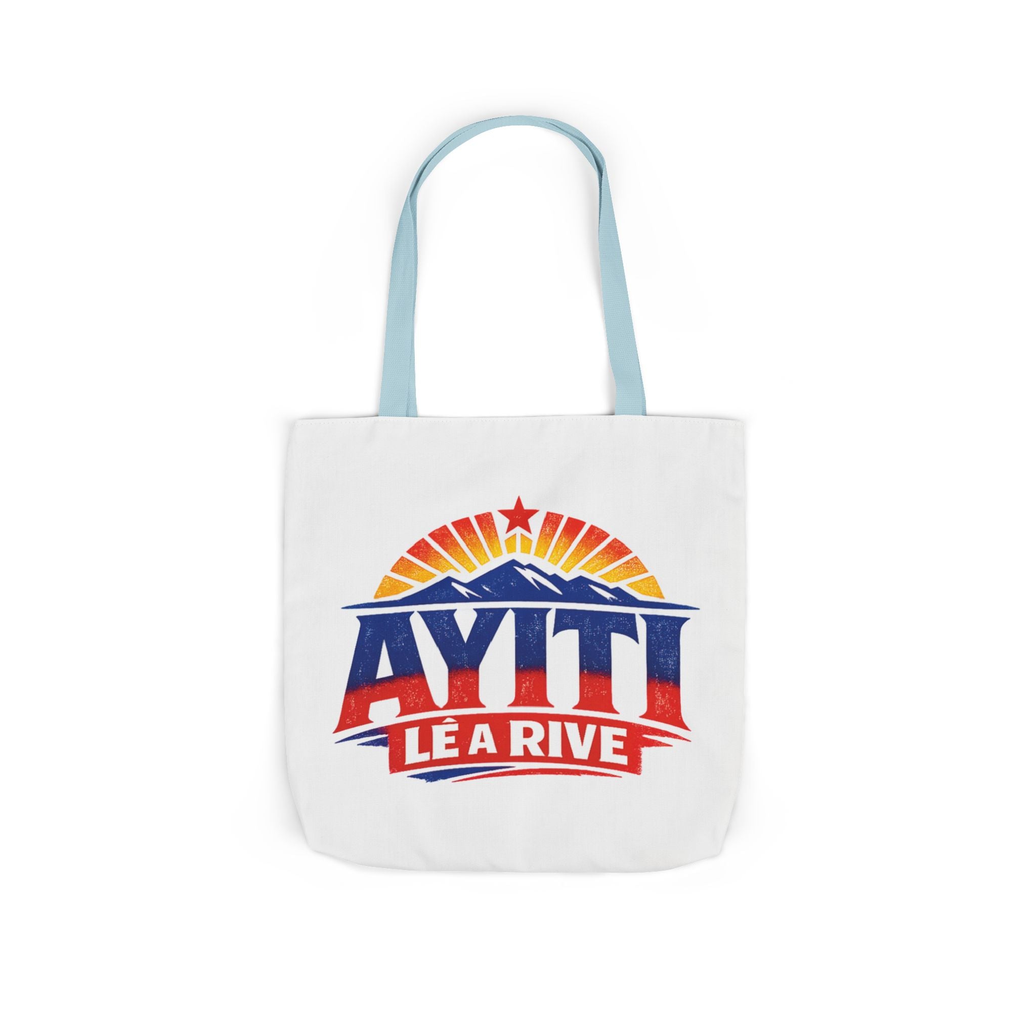 Best Haitian Pride Tote Bag shopper — " Ayiti Lè a Rive"