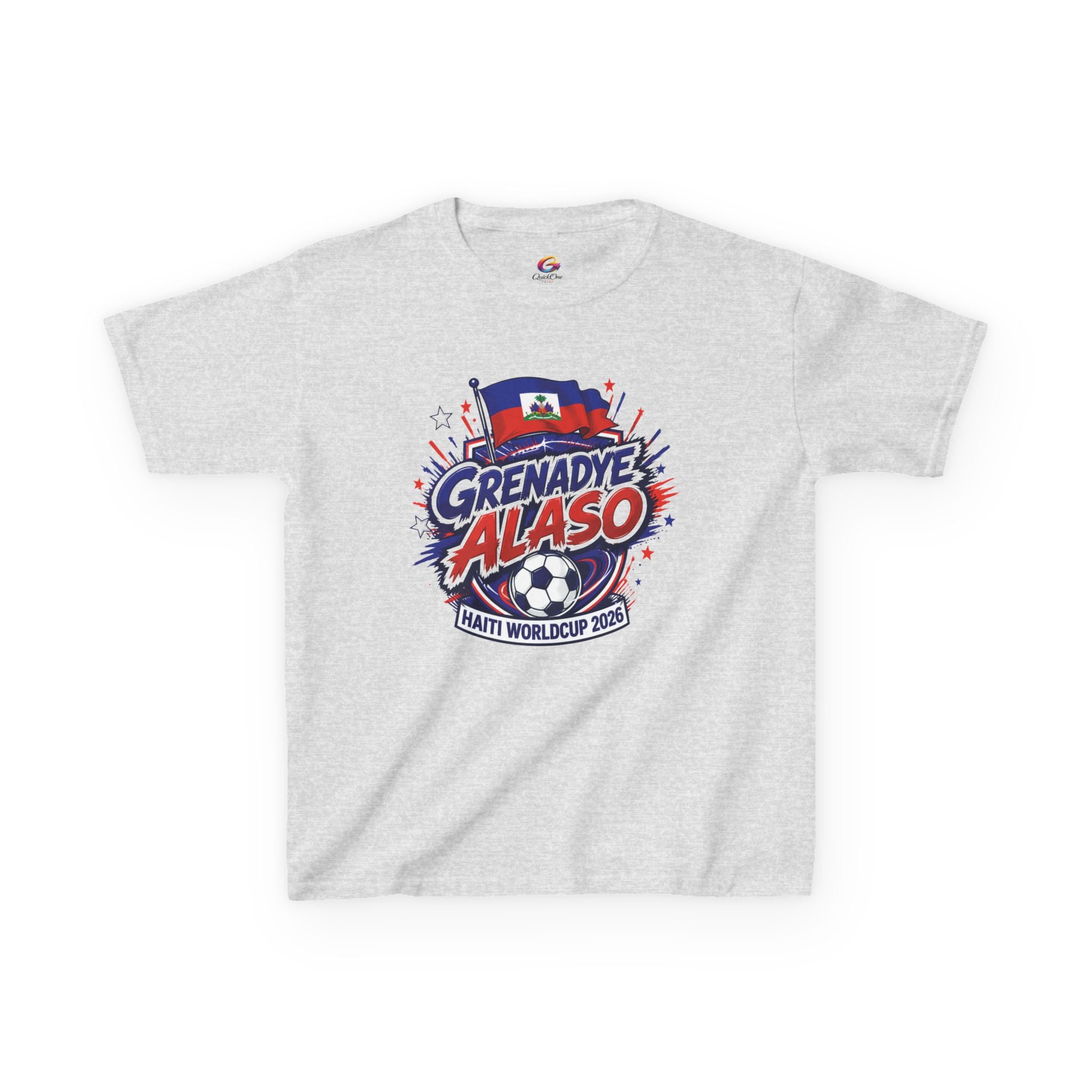 Kids Fan Soccer Support Tee – "Grenadye Alaso"