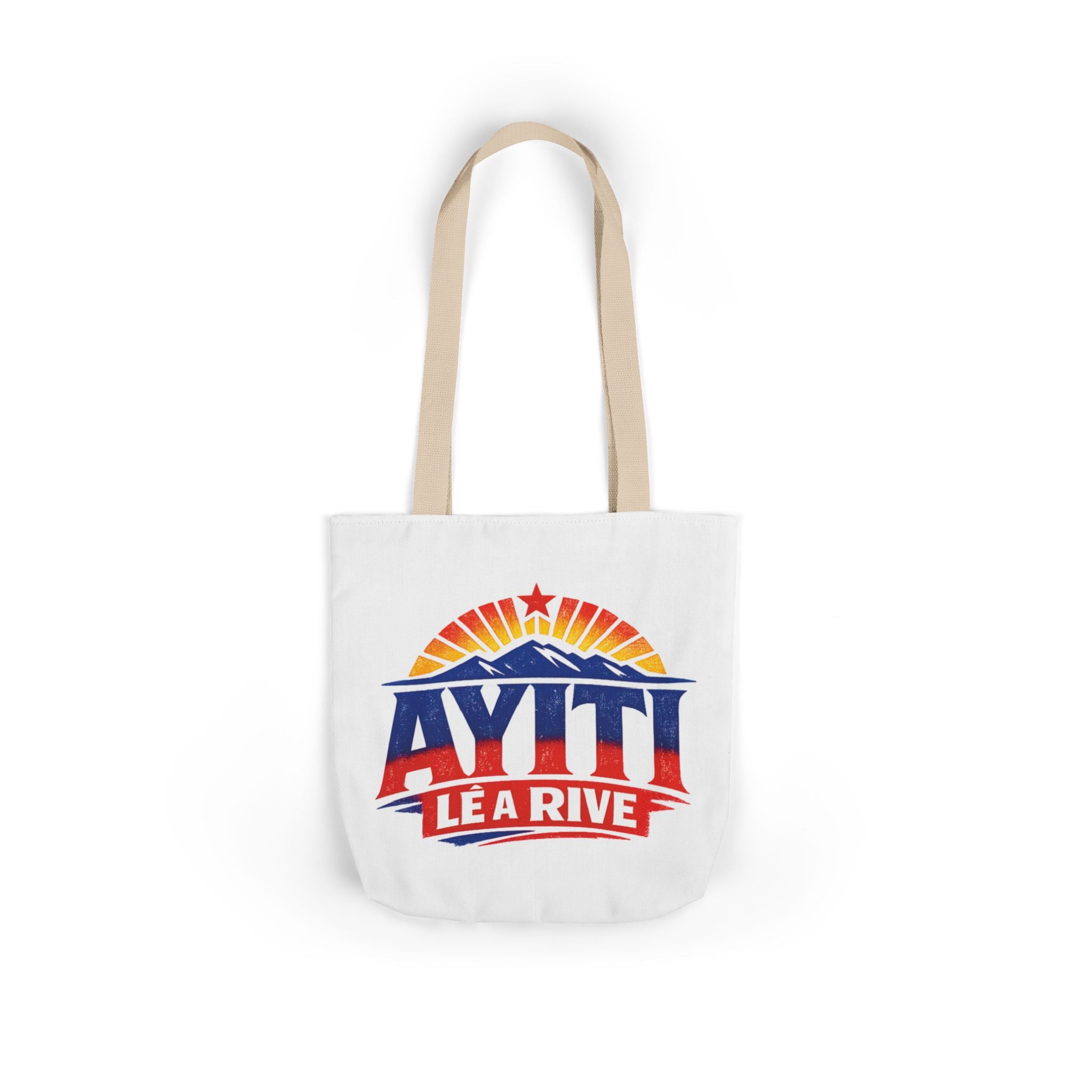 Best Haitian Pride Tote Bag shopper — " Ayiti Lè a Rive"