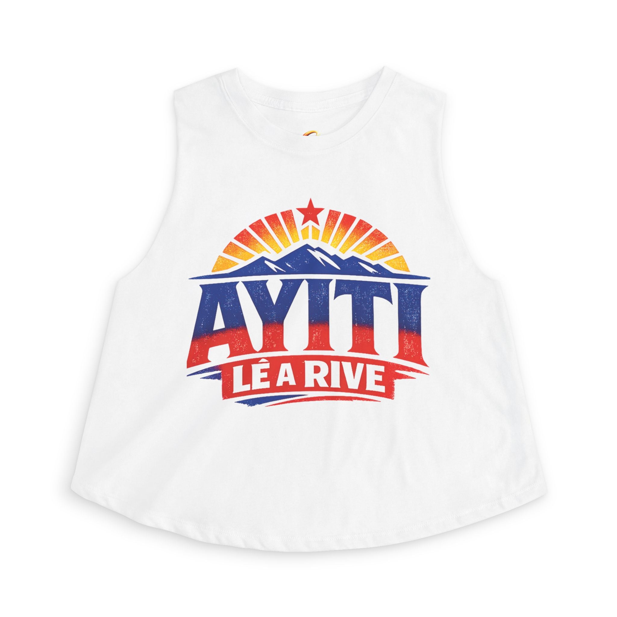 Ayiti Lè a Rive Haitian Sunrise - Women's Crop Top