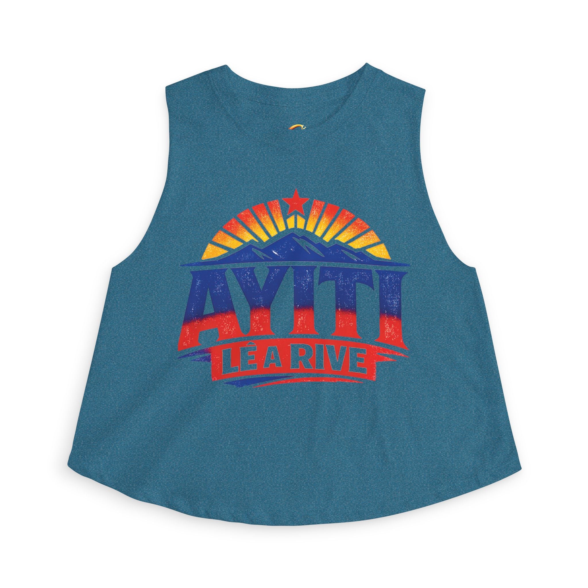 Ayiti Lè a Rive Haitian Sunrise - Women's Crop Top
