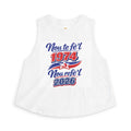 Crop Top — Nou te fè'l 1974 Nou refè'l 2026 Patriotic Graphic