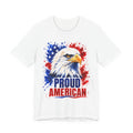 Proud American  Patriotic T-Shirt | USA Freedom Graphic Tee