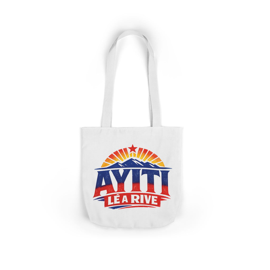 Best Haitian Pride Tote Bag shopper — " Ayiti Lè a Rive"