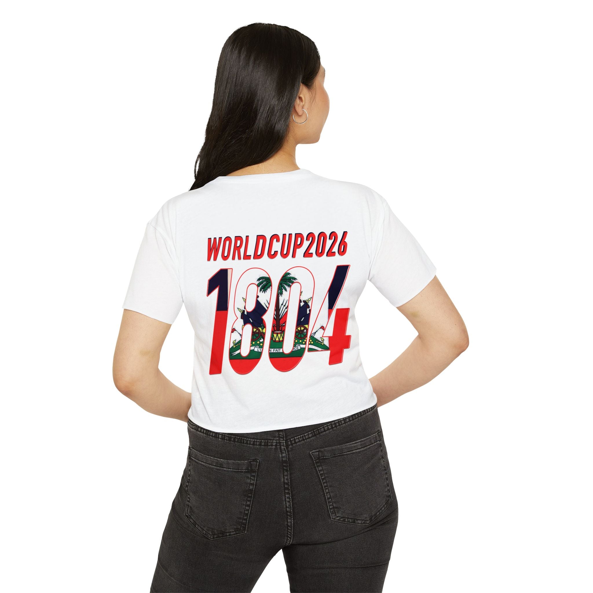 Grenadye Alaso! Crop Top — Retro Script Festival Tee