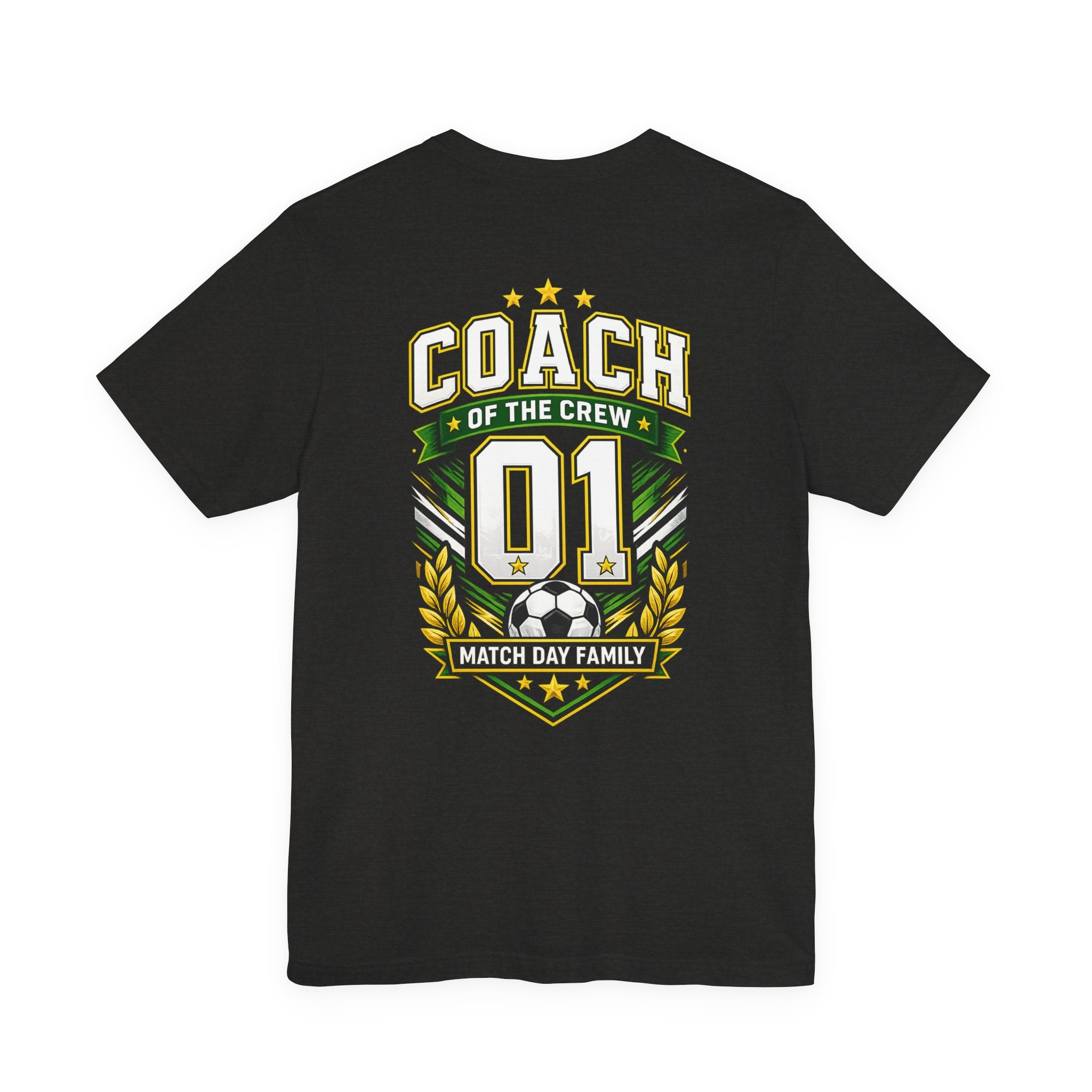 Match Day Family™ Coach of the Crew 01 Unisex T-Shirt | Family Football Fan Shirt | Dad Match Day