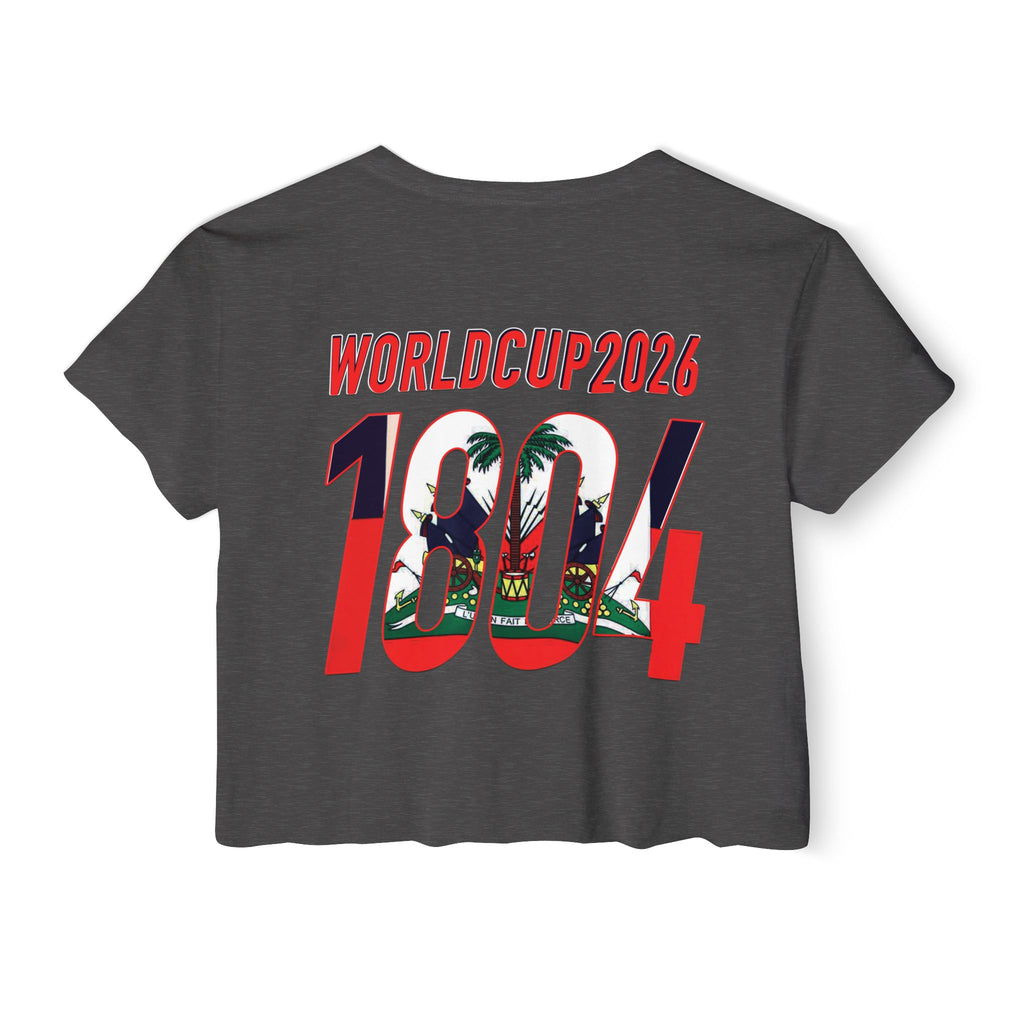 Grenadye Alaso! Crop Top — Retro Script Festival Tee