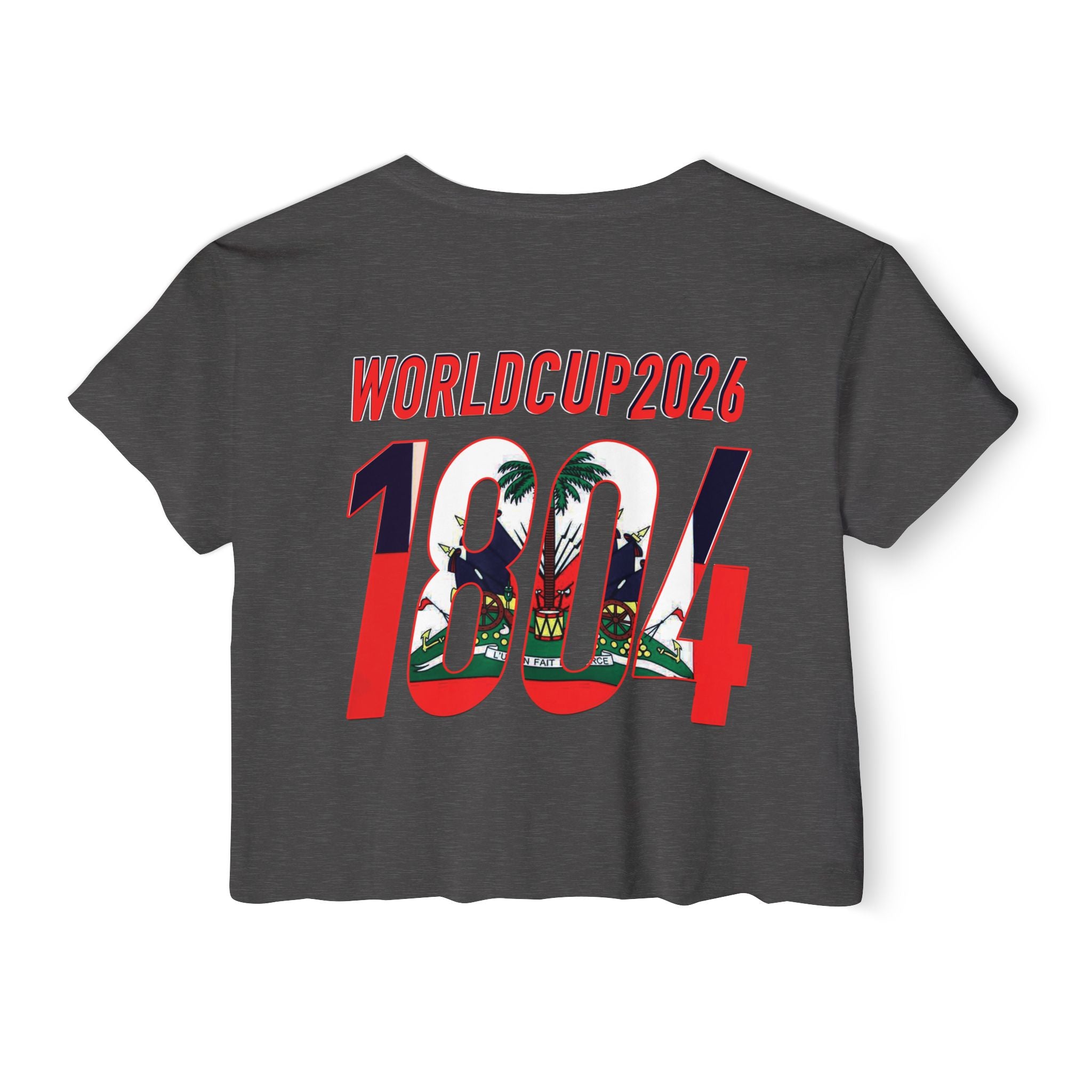 Grenadye Alaso! Crop Top — Retro Script Festival Tee