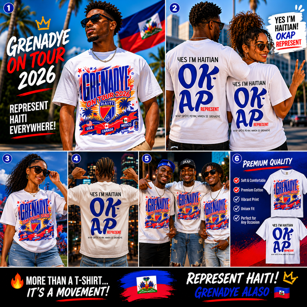 Grenadye On Tour 2026 – HAITIAN Represent  🇭🇹