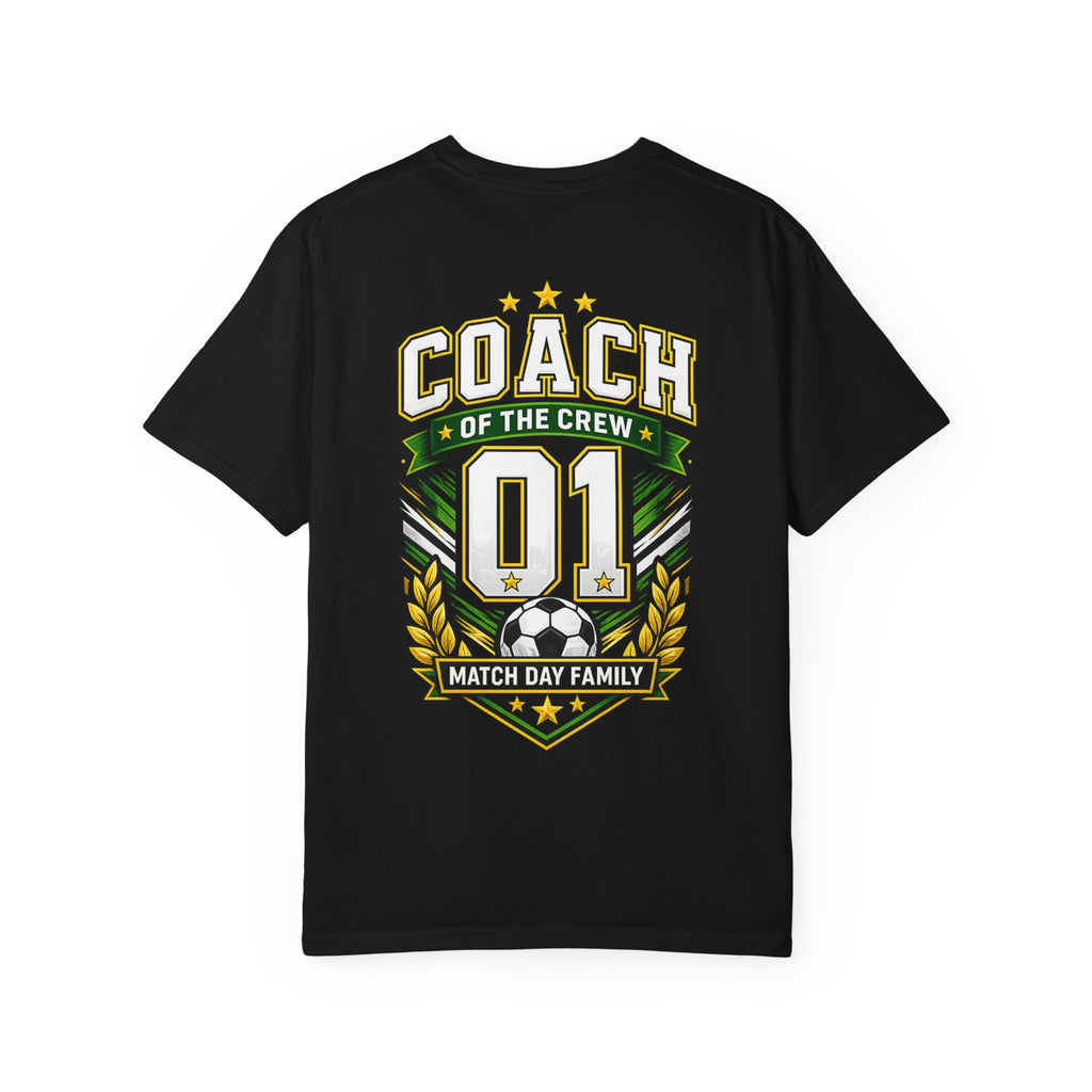 Dad Family™ Match Day  Coach of the Crew 01 Unisex T-Shirt | Family Football Fan Shirt