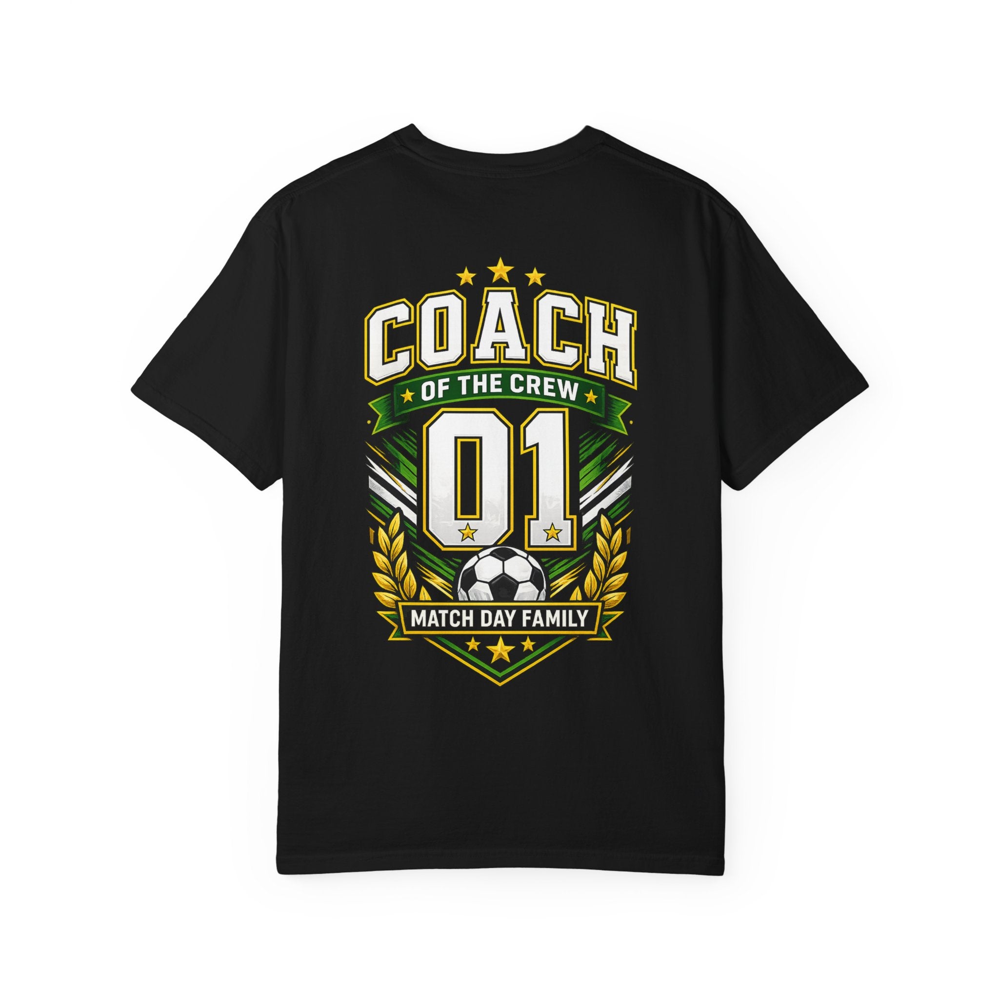 Dad Family™ Match Day  Coach of the Crew 01 Unisex T-Shirt | Family Football Fan Shirt