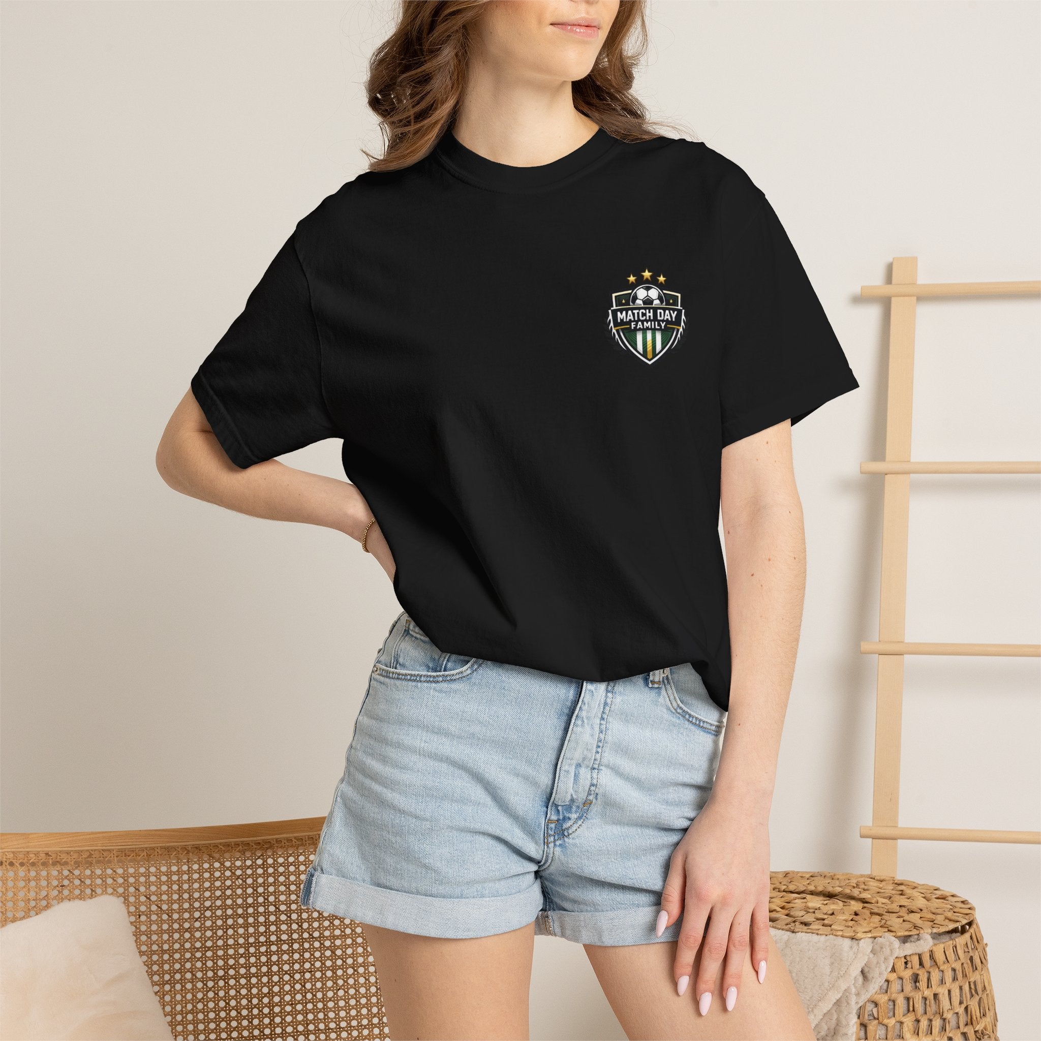 Dad Family™ Match Day  Coach of the Crew 01 Unisex T-Shirt | Family Football Fan Shirt