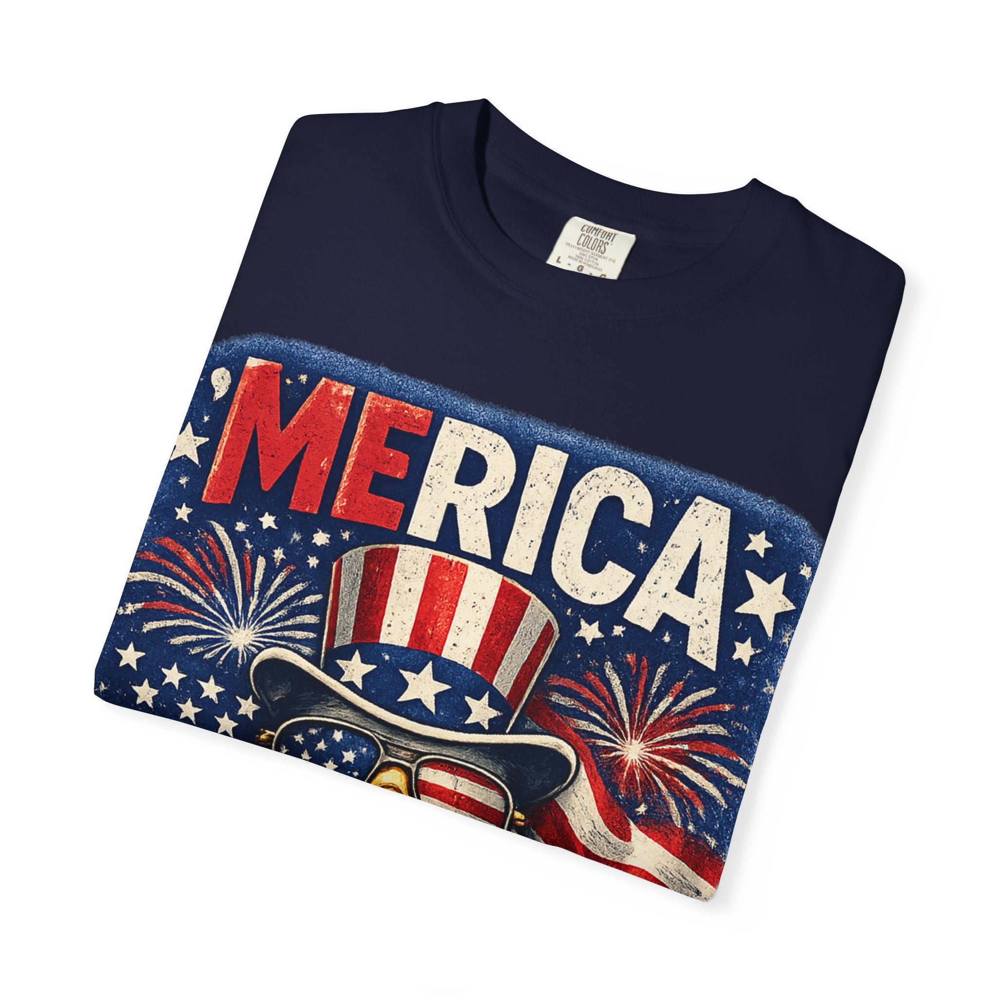 Merica Eagle "Land of the Free, Home of the Brave" T-Shirt