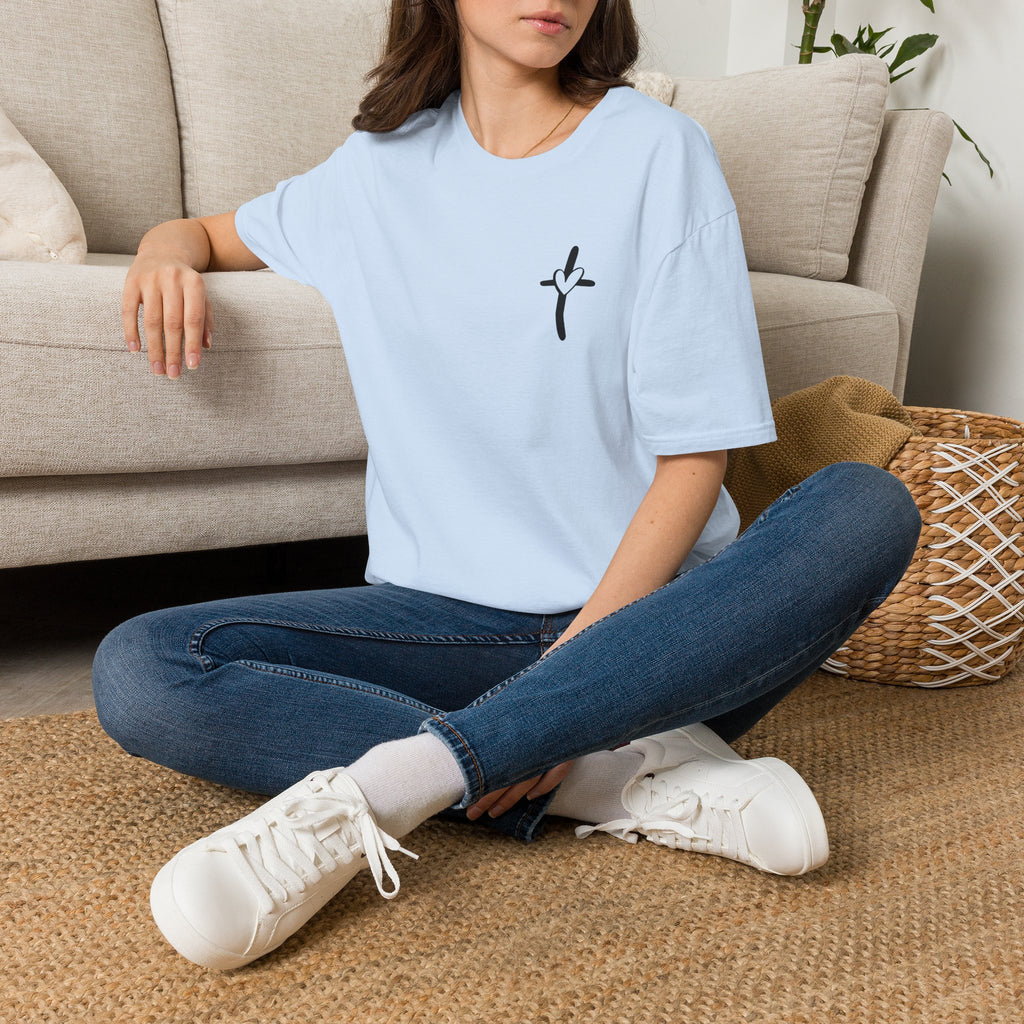 Never Luck, Always God Christian T-Shirt | Faith-Based Unisex Tee | QuickOne Print