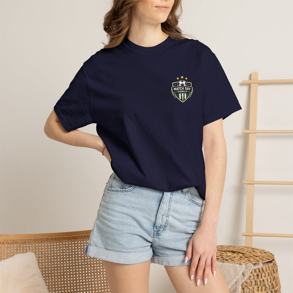 Dad Family™ Match Day  Coach of the Crew 01 Unisex T-Shirt | Family Football Fan Shirt
