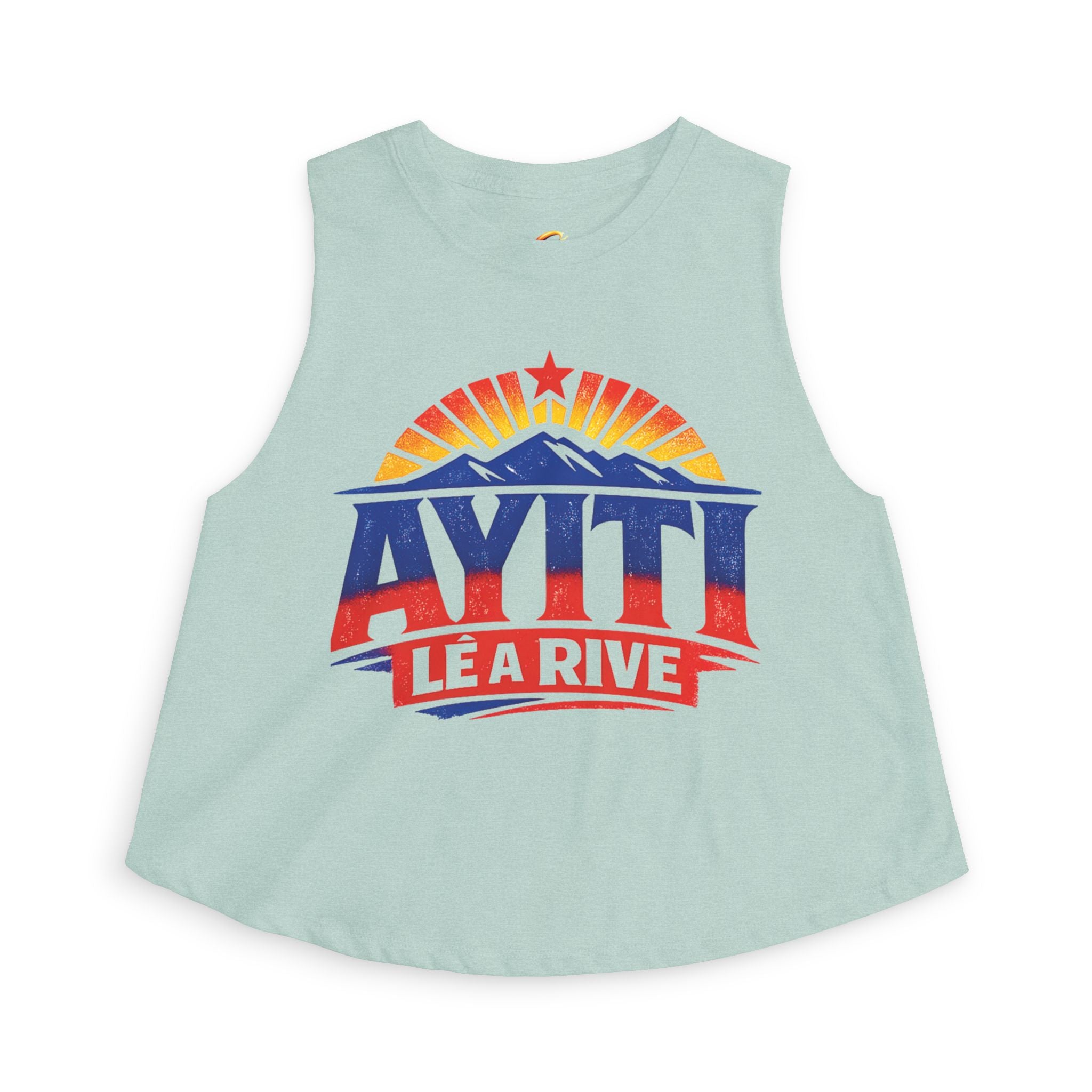 Ayiti Lè a Rive Haitian Sunrise - Women's Crop Top