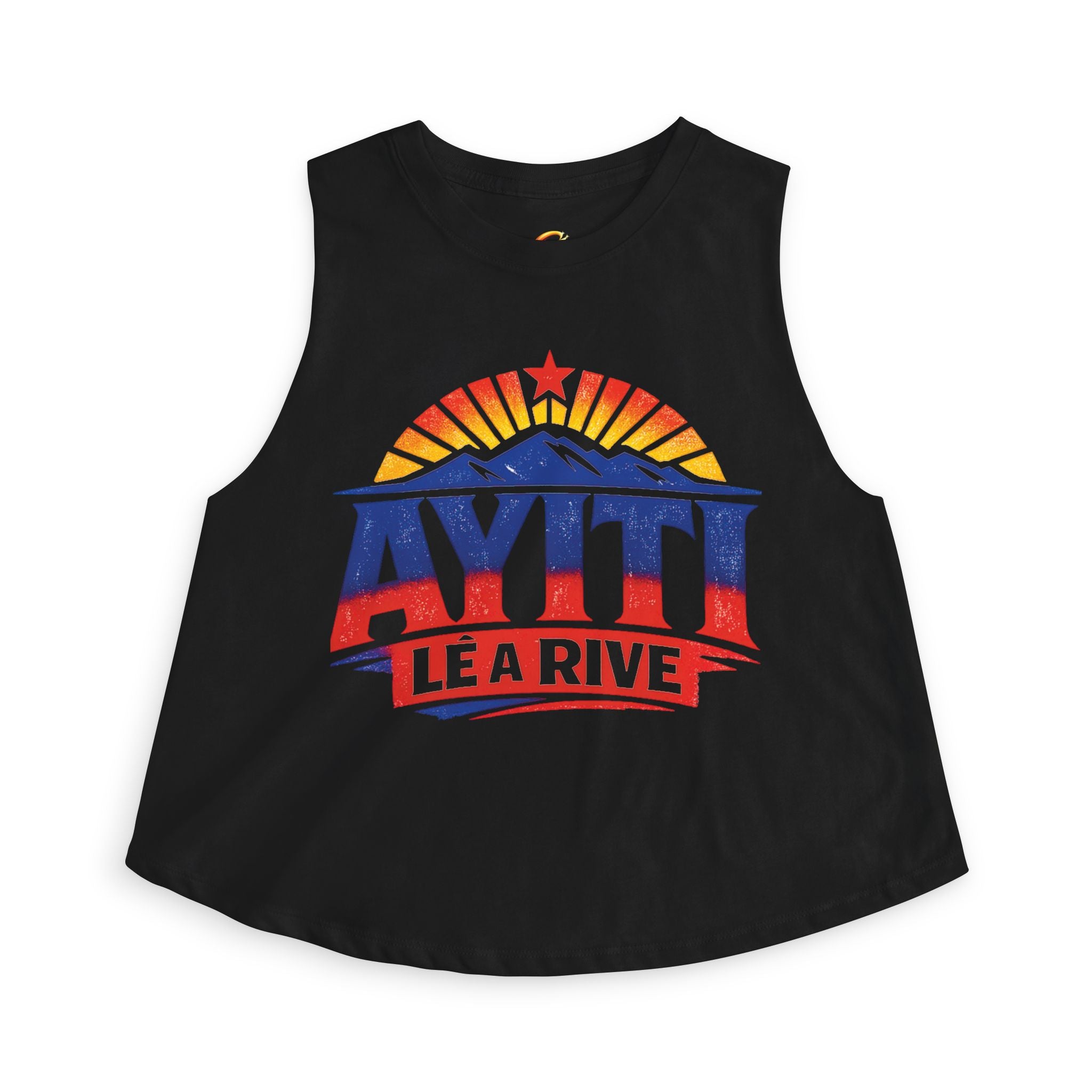 Ayiti Lè a Rive Haitian Sunrise - Women's Crop Top