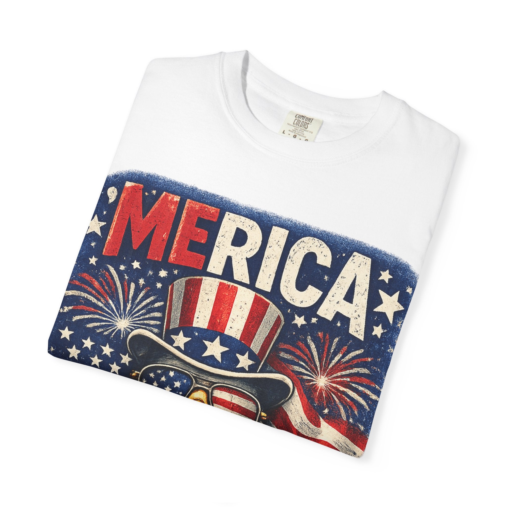 Merica Eagle "Land of the Free, Home of the Brave" T-Shirt