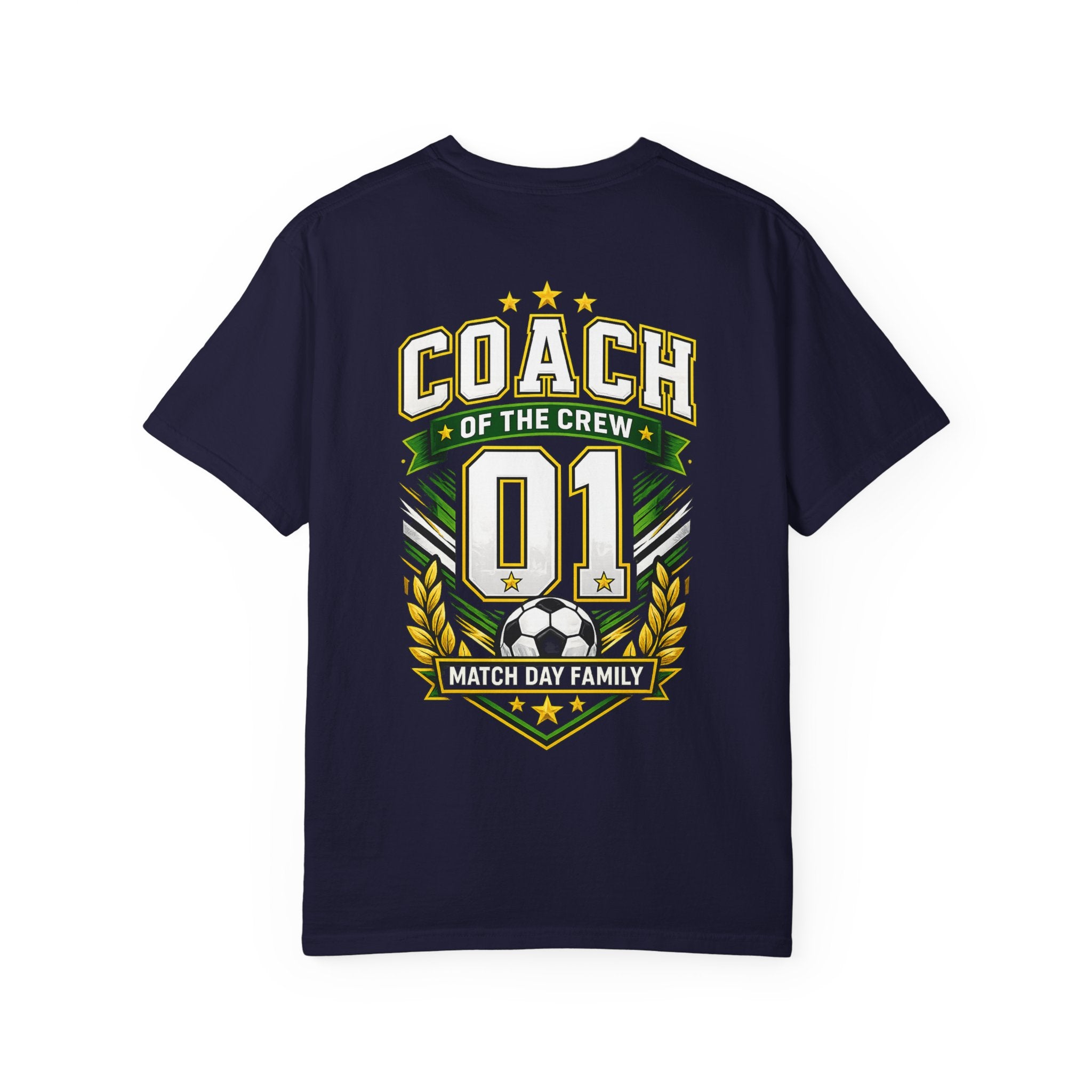 Dad Family™ Match Day  Coach of the Crew 01 Unisex T-Shirt | Family Football Fan Shirt