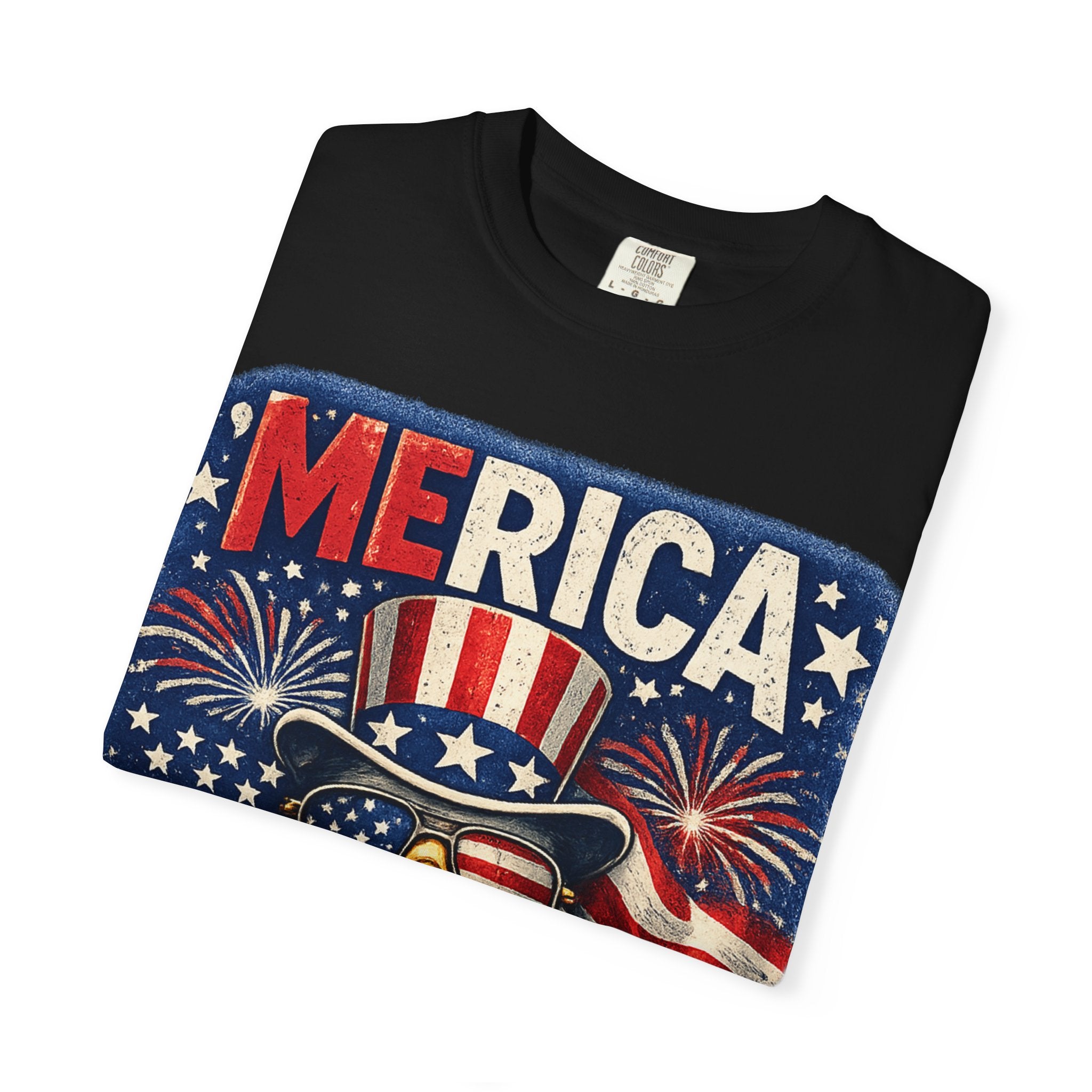 Merica Eagle "Land of the Free, Home of the Brave" T-Shirt
