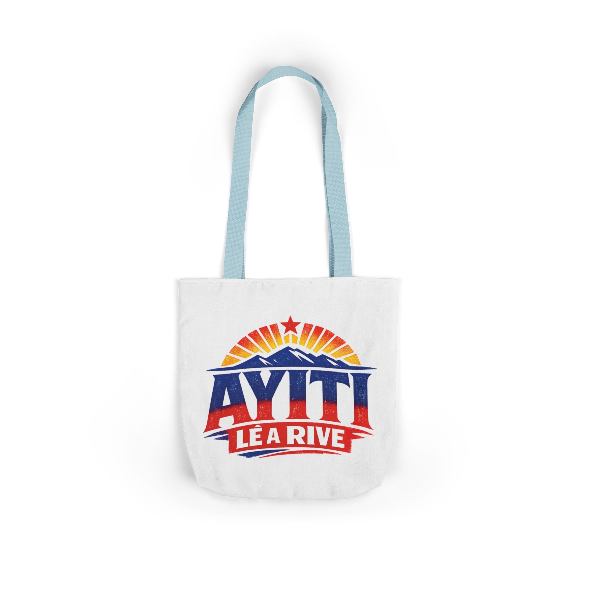 Best Haitian Pride Tote Bag shopper — " Ayiti Lè a Rive"