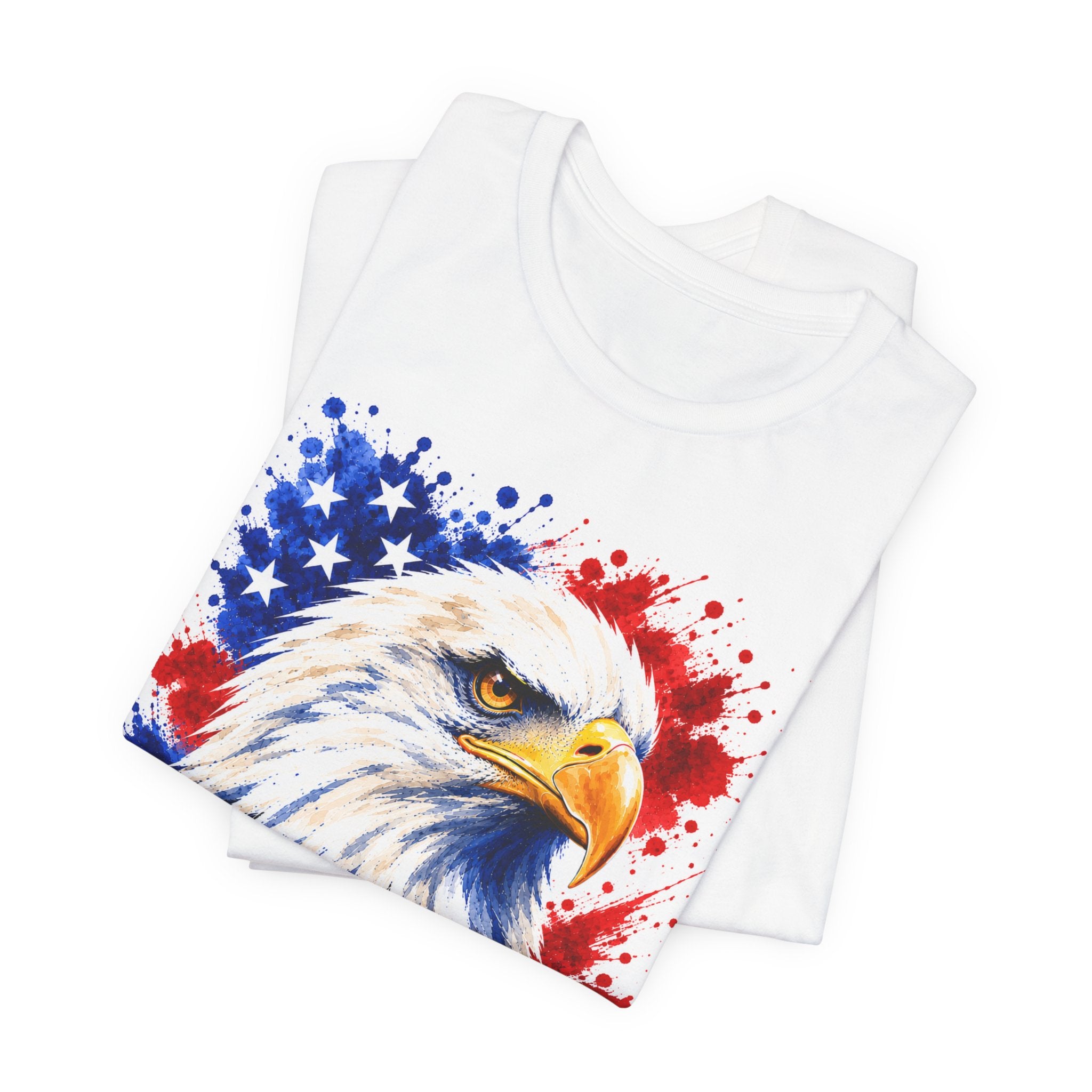 Proud American  Patriotic T-Shirt | USA Freedom Graphic Tee