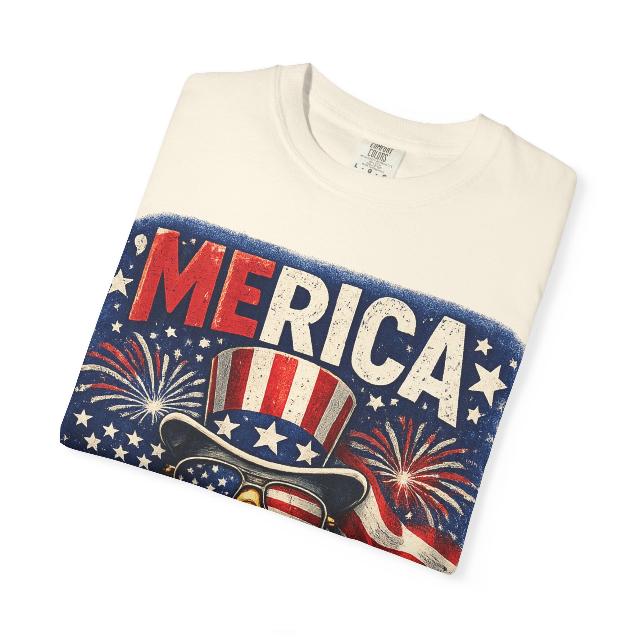 Merica Eagle "Land of the Free, Home of the Brave" T-Shirt