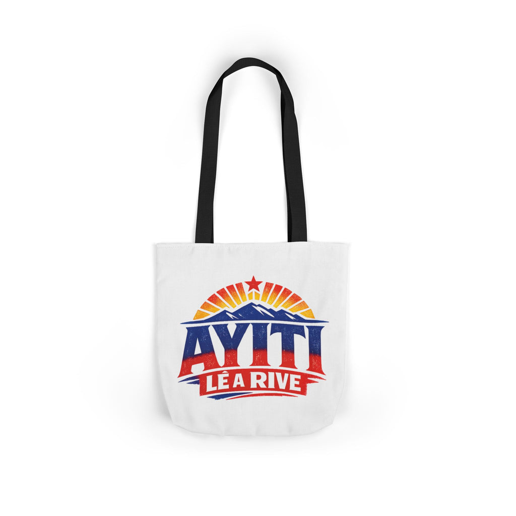 Best Haitian Pride Tote Bag shopper — " Ayiti Lè a Rive"