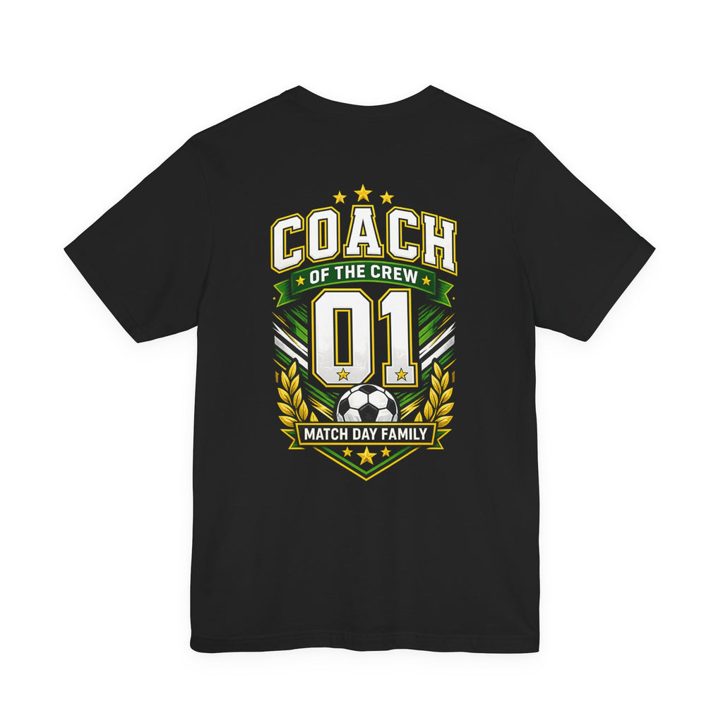 Match Day Family™ Coach of the Crew 01 Unisex T-Shirt | Family Football Fan Shirt | Dad Match Day