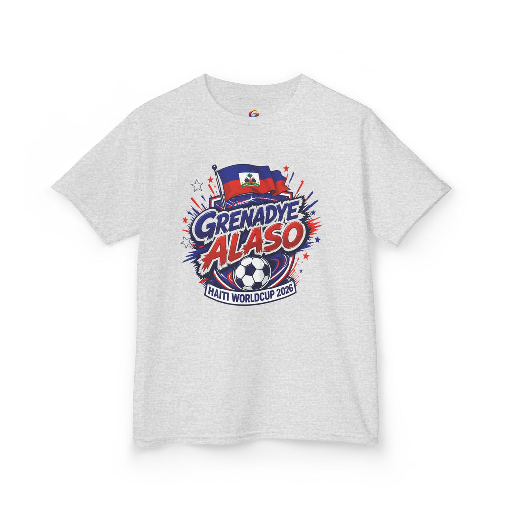Kids Fan Soccer Support Tee – "Grenadye Alaso"