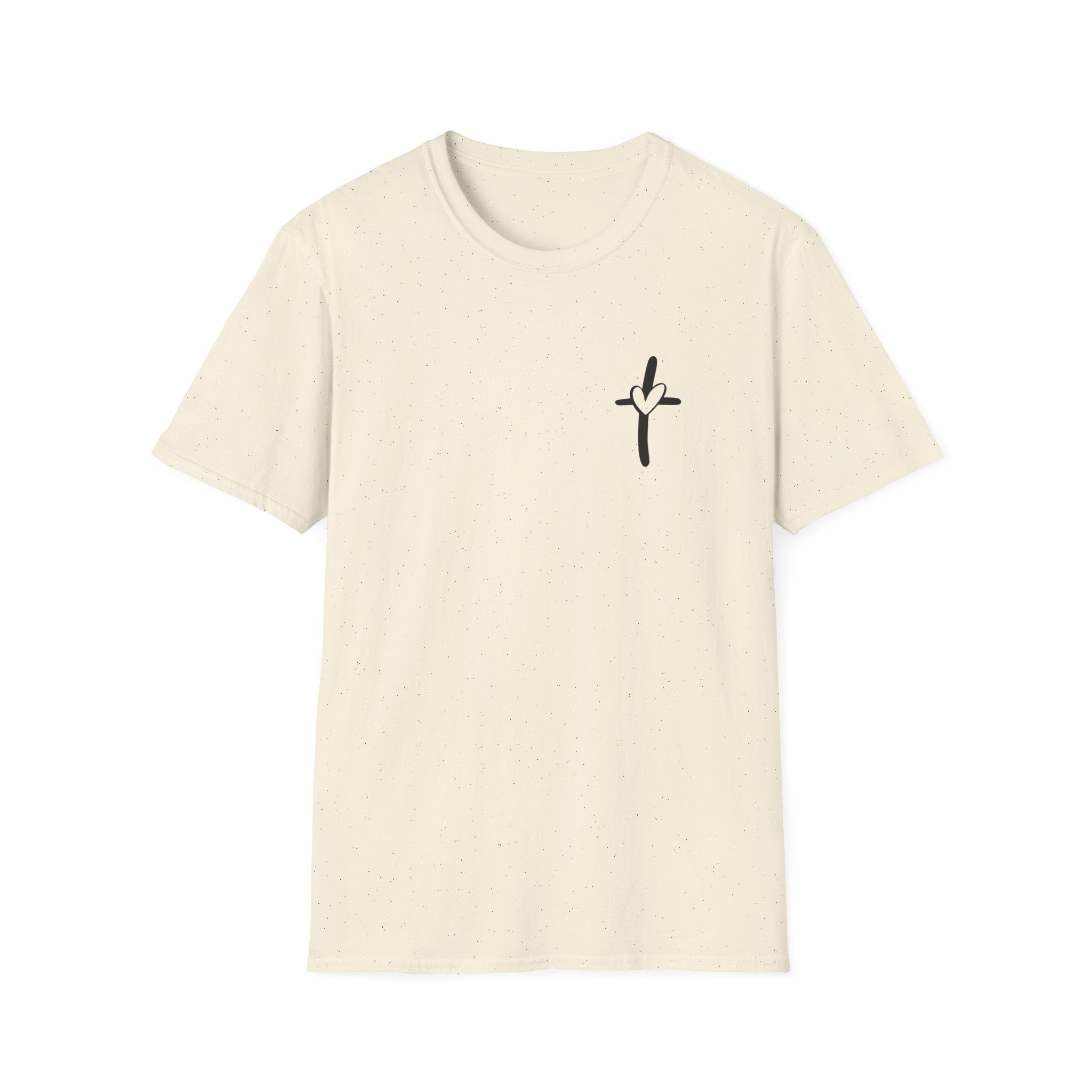 Never Luck, Always God Christian T-Shirt | Faith-Based Unisex Tee | QuickOne Print