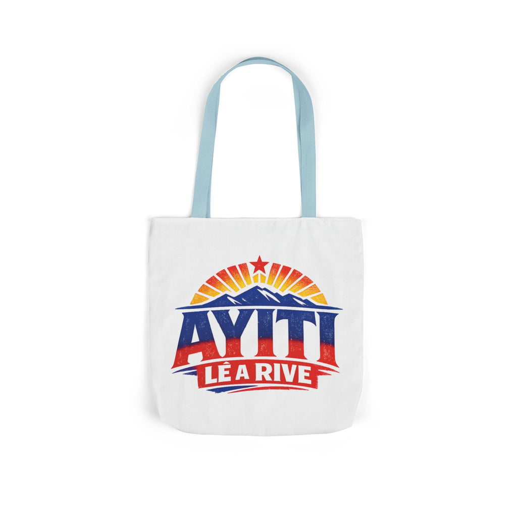 Best Haitian Pride Tote Bag shopper — " Ayiti Lè a Rive"